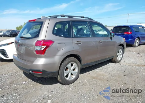2016 Subaru Forester 2.5I из США, поврежденный, VIN JF2SJABC6GH449392